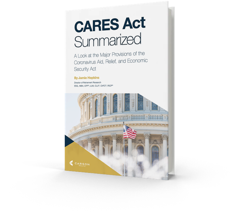 CARES Act Summarized: A Look at the Major Provisions of the Coronavirus Aid, Relief, and Economic Security Act